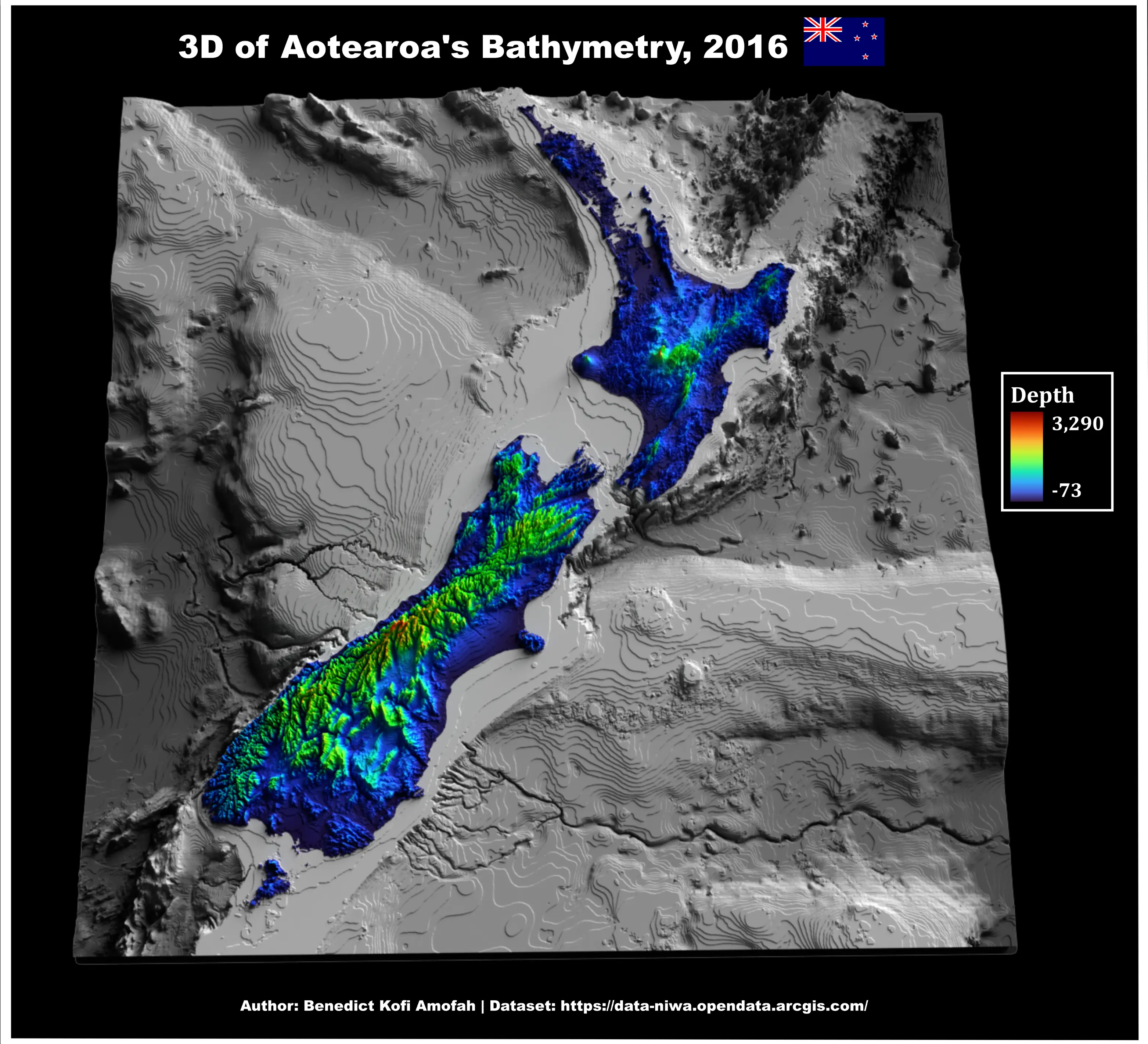 Day 21 Raster 3D Map