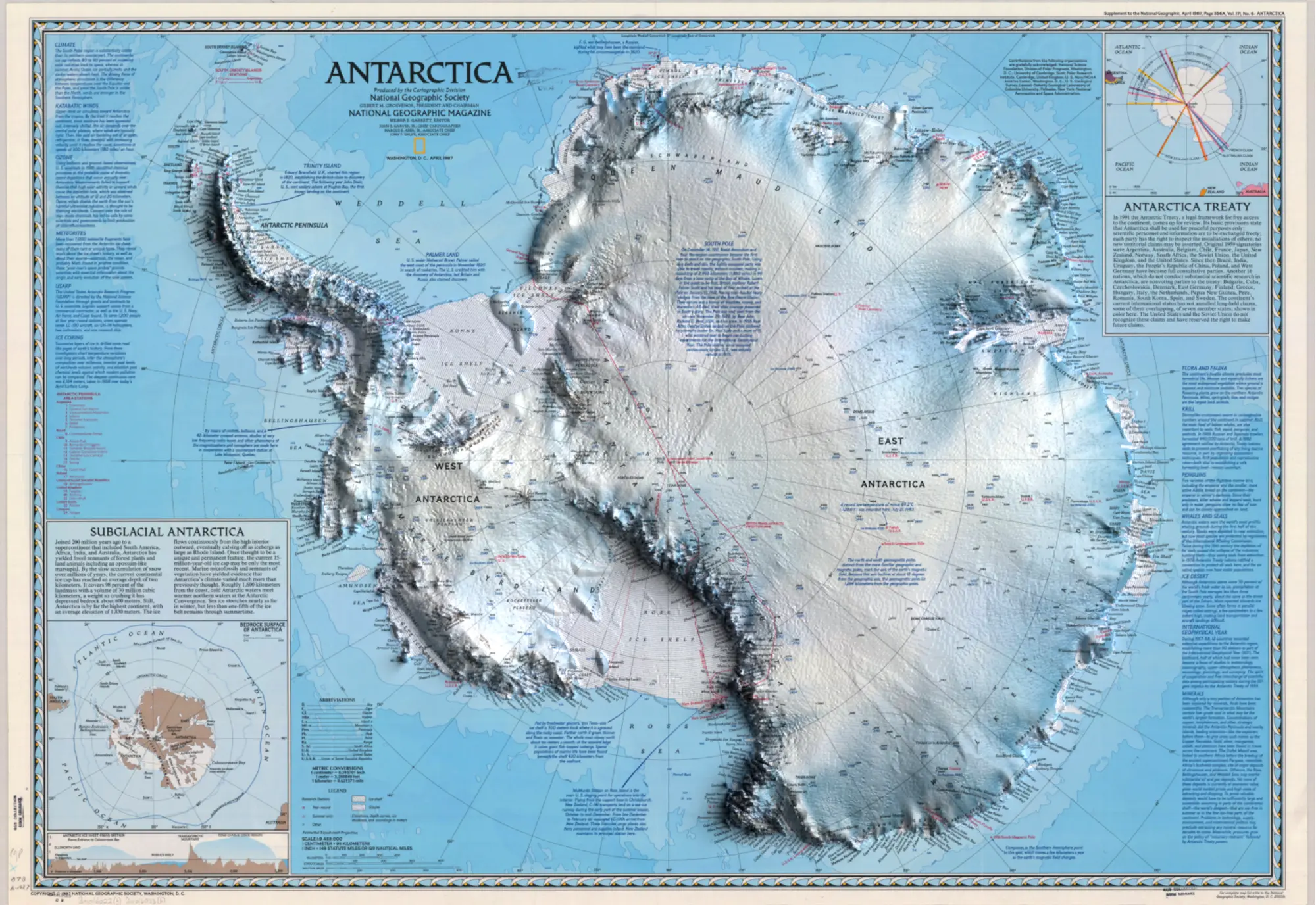 Day 25 Antarctica 3D Map